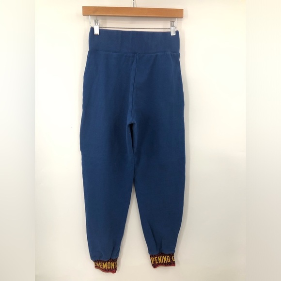 Opening Ceremony S Co-Ord blue red Sweatpants and Crop Top - Picture 6 of 16